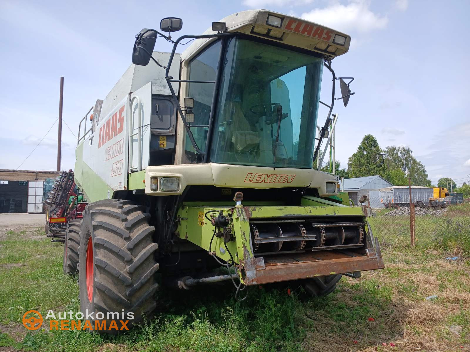 Комбайн CLAAS Lexion 480